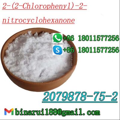 कैस 2079878-75-2 2-(2-क्लोरोफेनिल)-2-नाइट्रोसाइक्लोहेक्सानोन C12H12ClNO3 केटोक्लोमाज़ोन bmk/pmk