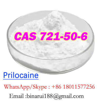 सीएएस 721-50-6 प्रिलोकेइन C13H20N2O दवा कच्चे माल Citanest सफेद पाउडर