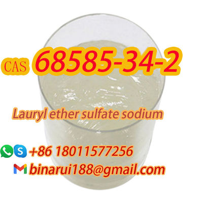 लॉरिल एथर सल्फेट सोडियम (C10-C16) अल्कोहल एथोक्सीलेट सल्फेटेड सोडियम नमक CAS 68585-34-2