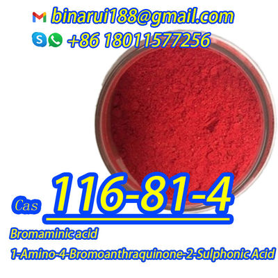 CAS 116-81-4 ब्रोमामिनिक एसिड C14H8BrNO5S 1-अमीनो-4-ब्रोमाएंथ्राक्विनोन-2-सल्फोनिक एसिड