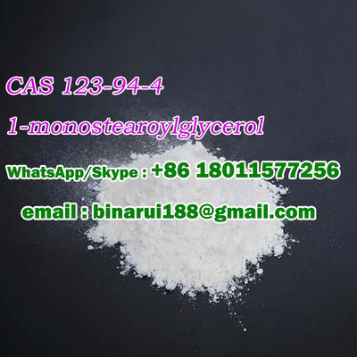 गुणवत्ता  CAS 123-94-4 Monostearin C21H42O4 1-Monostearoylglycerol Cosmetic Additives फैक्टरी