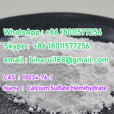 गुणवत्ता  Calcium Sulfate Hemihydrate / Dried Gypsum CAS 10034-76-1 फैक्टरी