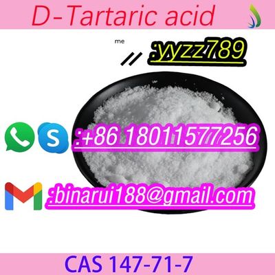 फैक्ट्री आपूर्ति खाद्य ग्रेड डी-टार्टारिक एसिड C4H6O6 (2S,3S) -टार्टारिक एसिड CAS 147-71-7
