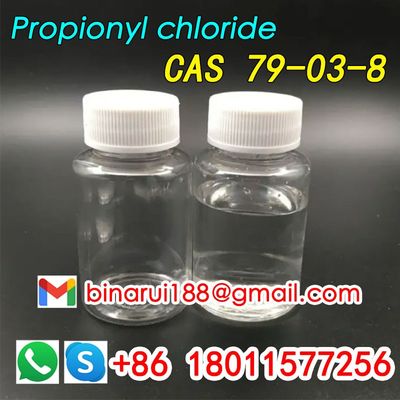 प्रोपियोनिल क्लोराइड मूल कार्बनिक रसायन C3H5ClO प्रोपियोनिक एसिड क्लोराइड CAS 79-03-8