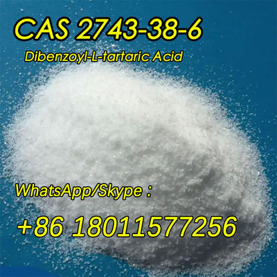 कैस 2743-38-6 डिबेन्ज़ोइल-एल-टार्टारिक एसिड C18H14O8 डिबेन्ज़ोइल-एल-टार्टारिक पीएमके