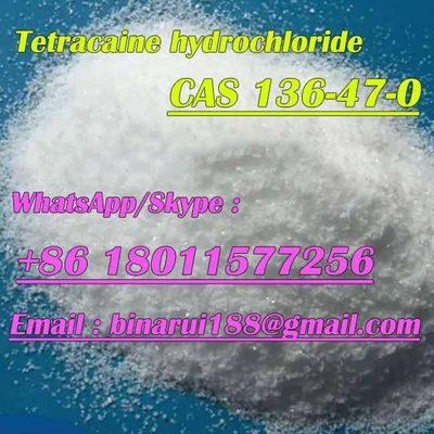 टेट्राकाइन हाइड्रोक्लोराइड CAS 136-47-0 टेट्राकाइन एचसीएल BMK/PMK