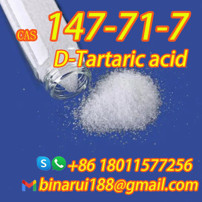 CAS 147-71-1 चीन निर्माता आपूर्ति D-Tartaric एसिड C4H6O6 Tartarieacid