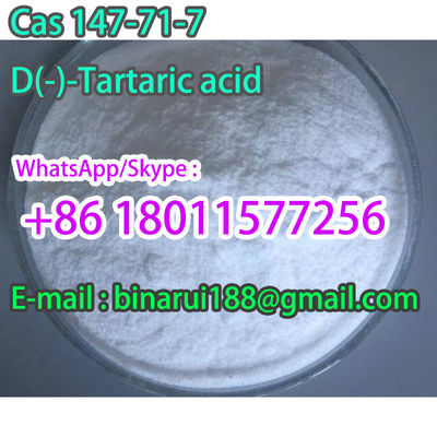 बेस्ट सेलर CAS 147-71-7 D-Tartaric Acid C4H6O6