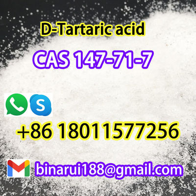 Cas 147-71-7 D-Tartaric एसिड C4H6O6 Tartaric एसिड खाद्य योज्य