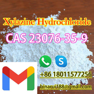 उच्च शुद्धता वाले Xylazine Hydrochloride / Xylazine Chloride CAS 23076-35-9 Mf C12H17ClN2S